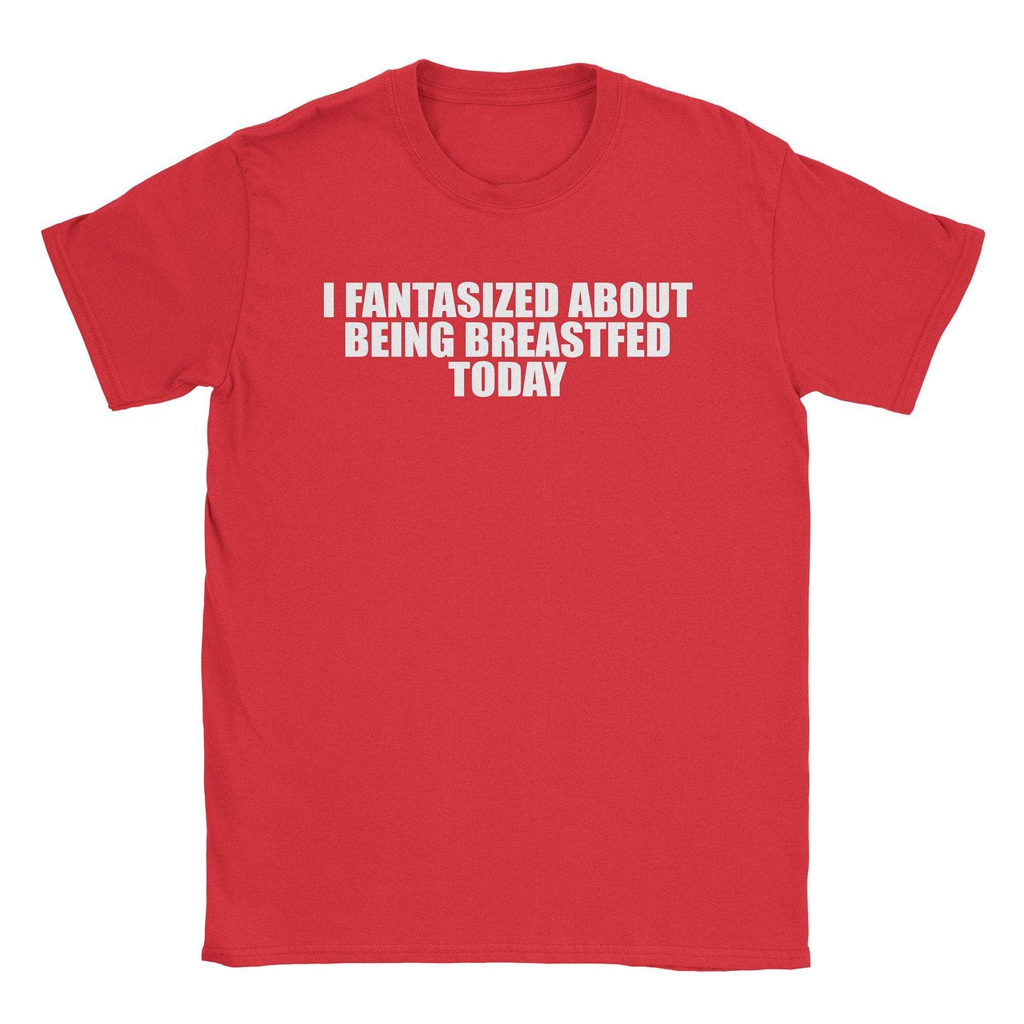 A-or-B-Tees T-Shirt Red / S Breastfed T-Shirt