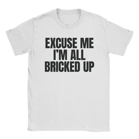 A-or-B-Tees T-Shirt White / S Bricked Up T-Shirt