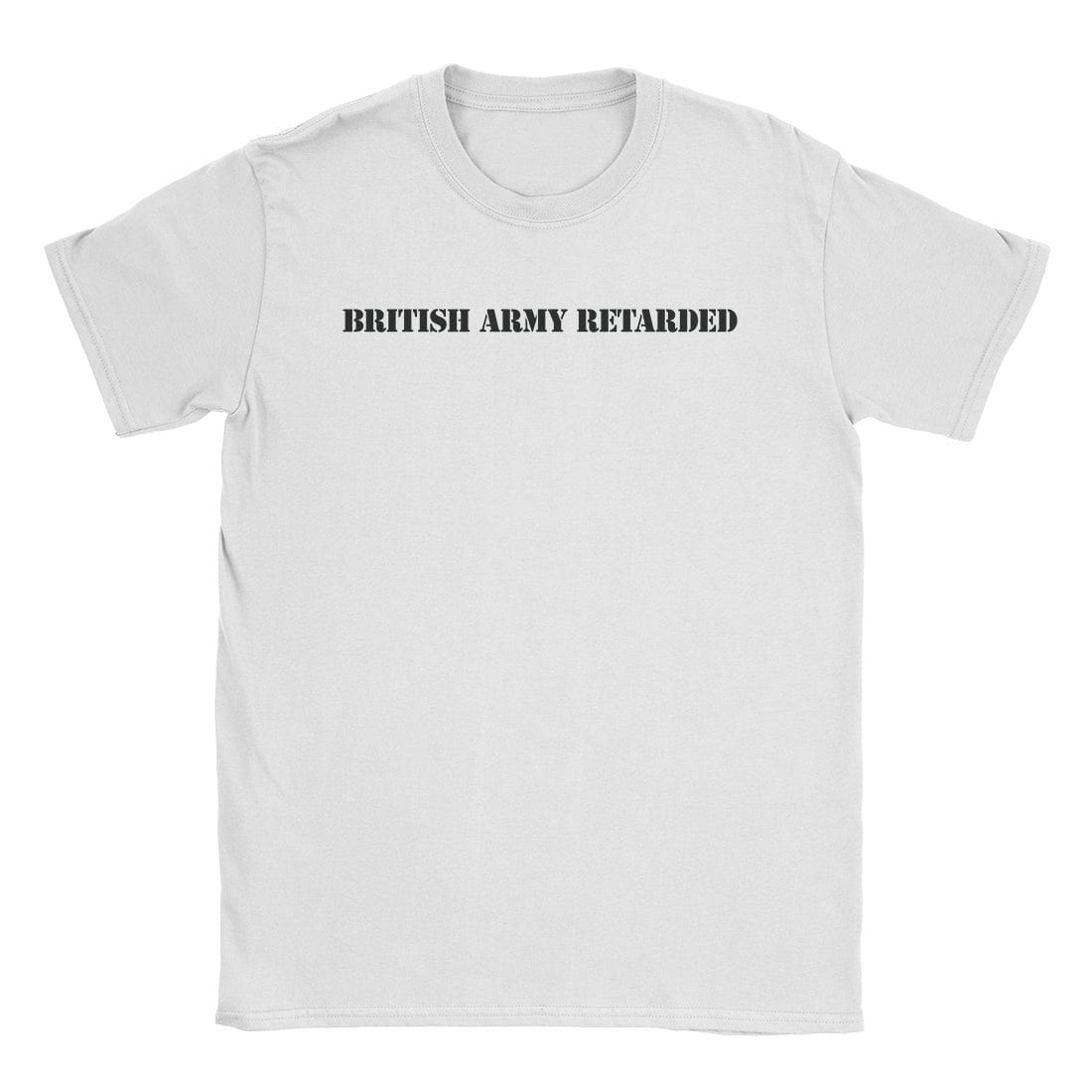 A-or-B-Tees T-Shirt White / S British Army T-Shirt