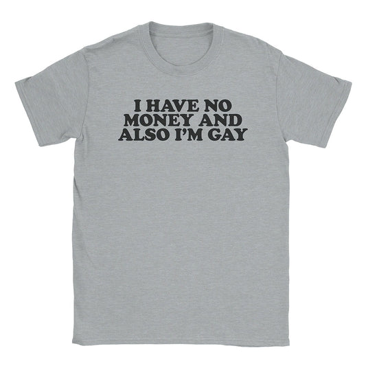A-or-B-Tees T-Shirt Sport Grey / S Broke & Gay T-Shirt