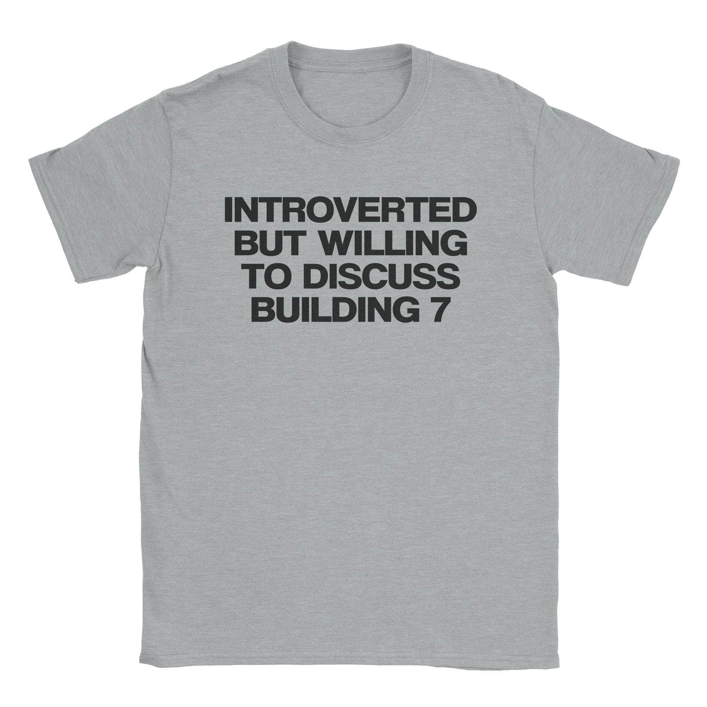 A-or-B-Tees T-Shirt Sport Grey / S Building 7 T-Shirt