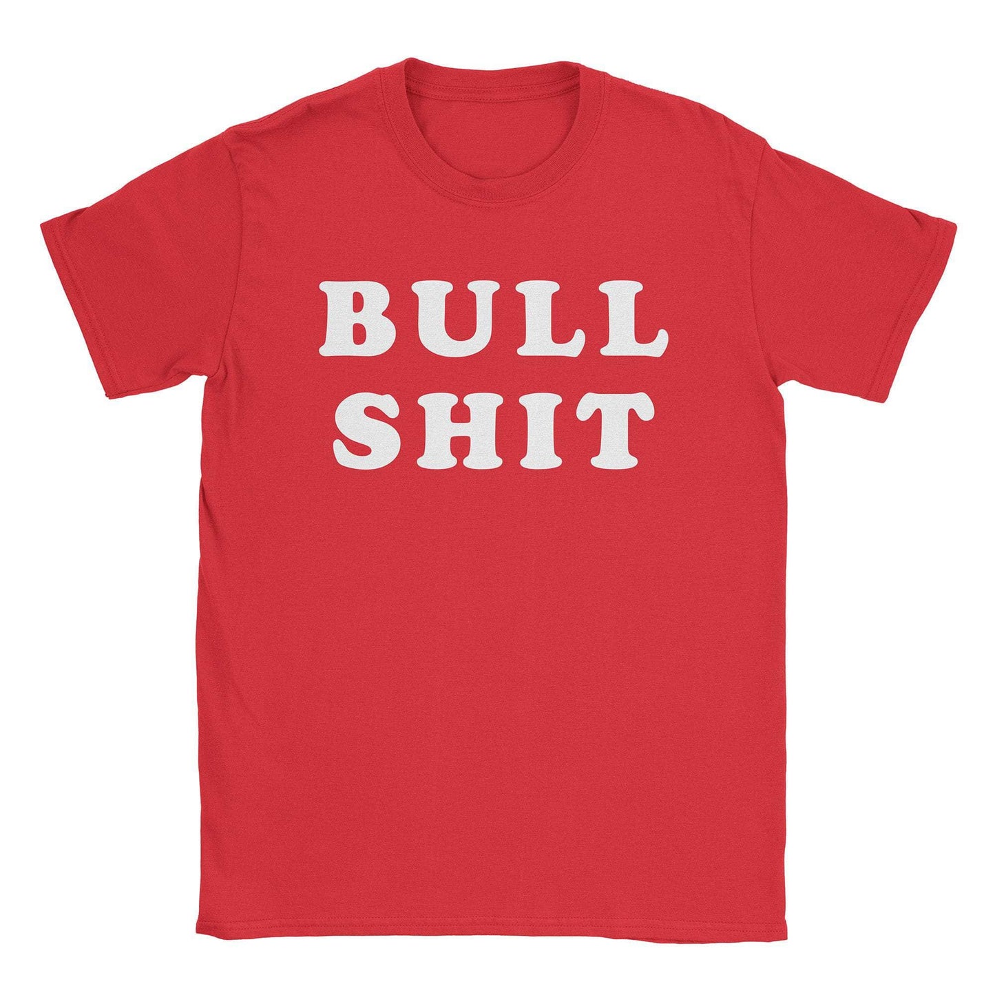 A-or-B-Tees T-Shirt Red / S Bull Shit T-Shirt