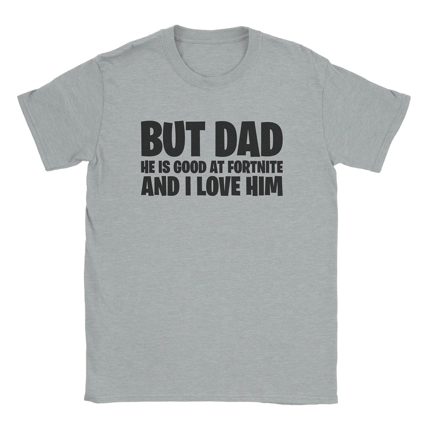 A-or-B-Tees T-Shirt Sport Grey / S But Dad T-Shirt
