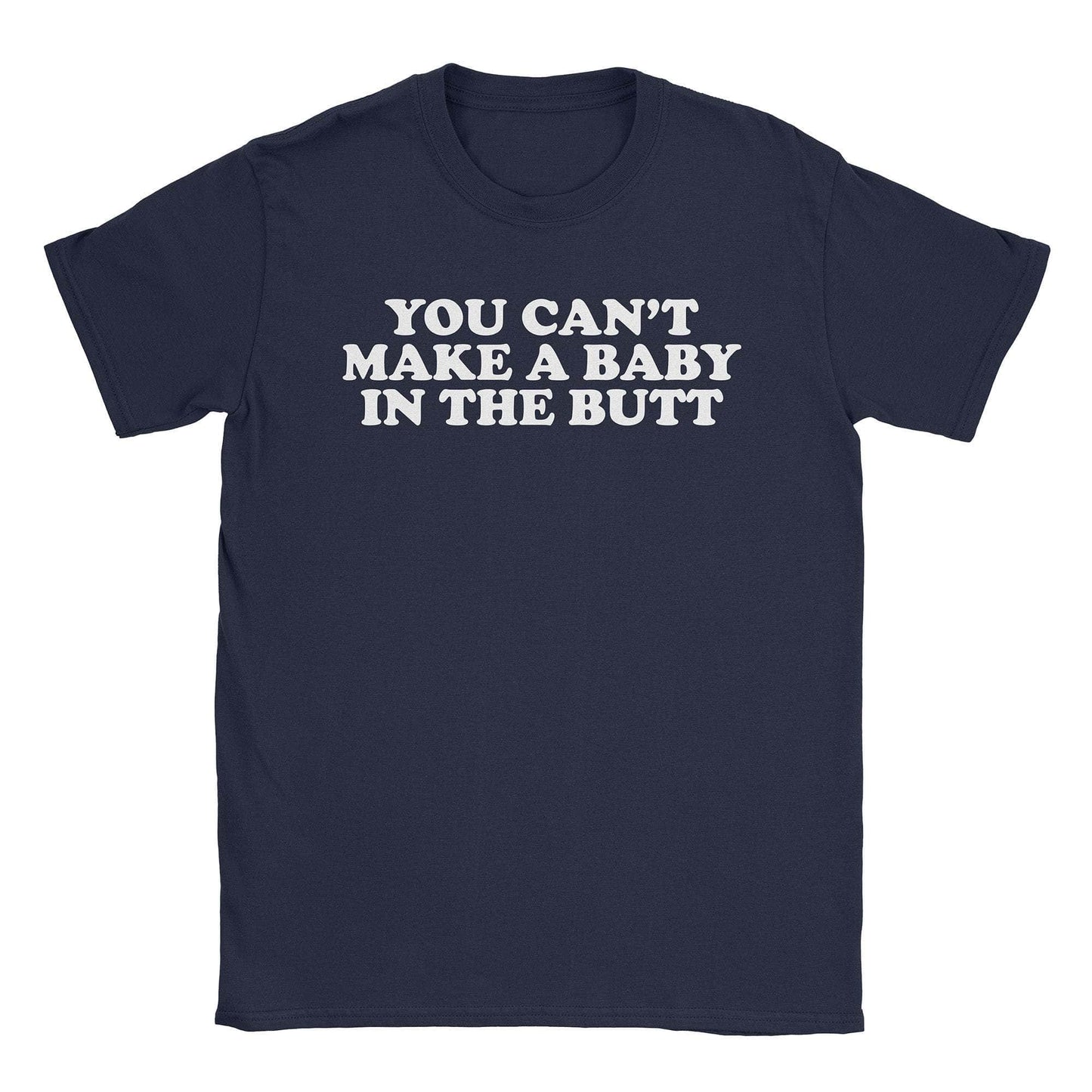 A-or-B-Tees T-Shirt Navy / S Butt Baby T-Shirt