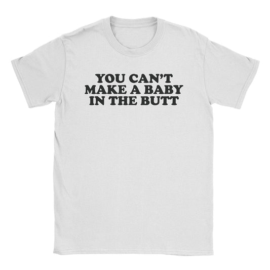 A-or-B-Tees T-Shirt White / S Butt Baby T-Shirt