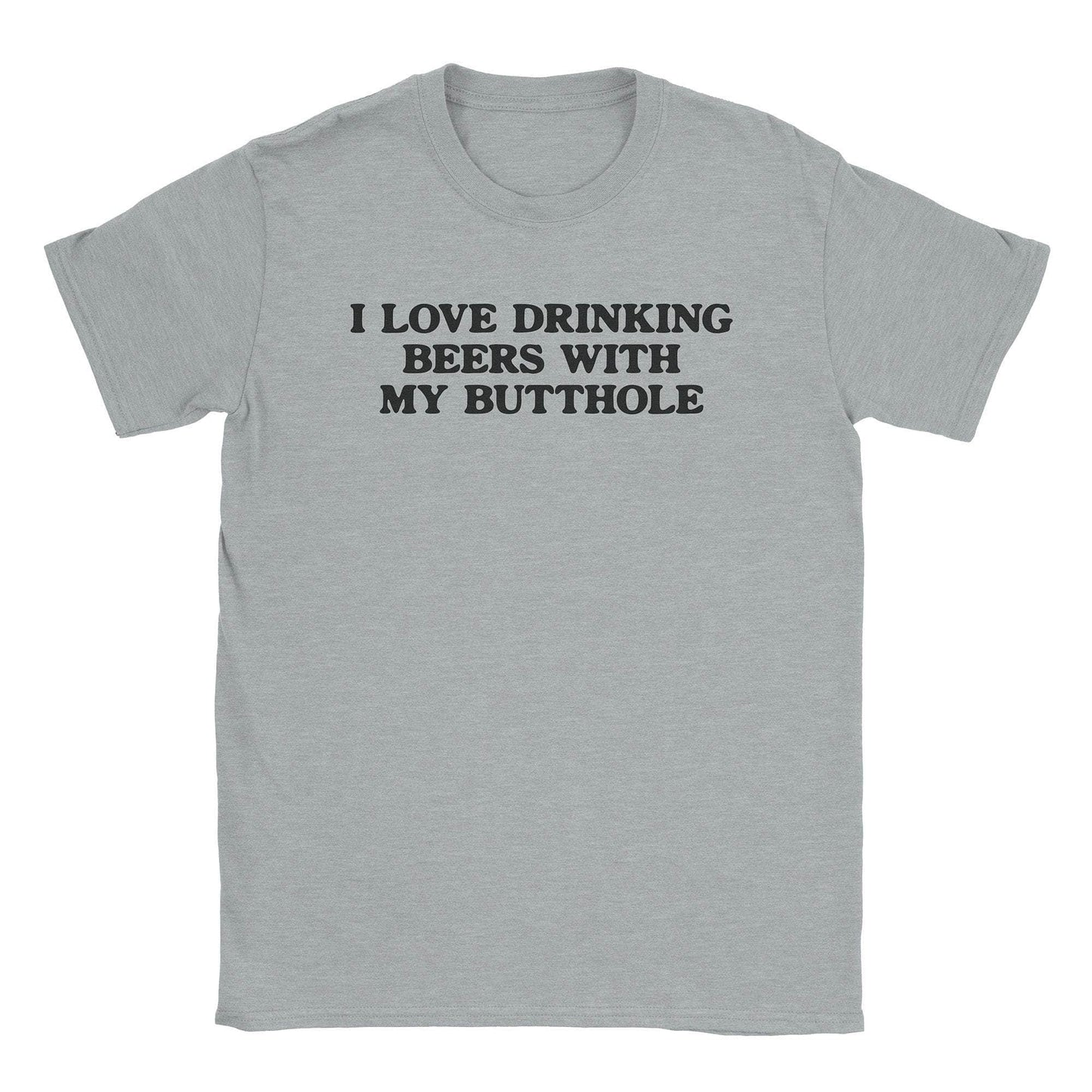 A-or-B-Tees T-Shirt Sport Grey / S Buttchug T-Shirt