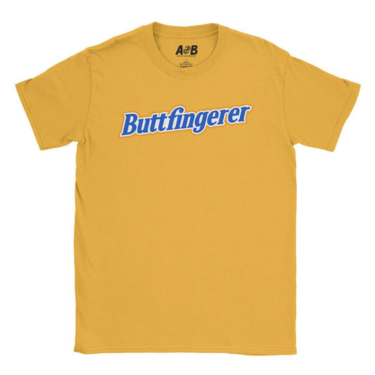 A-or-B-Tees T-Shirt Gold / S Buttfingerer T-Shirt