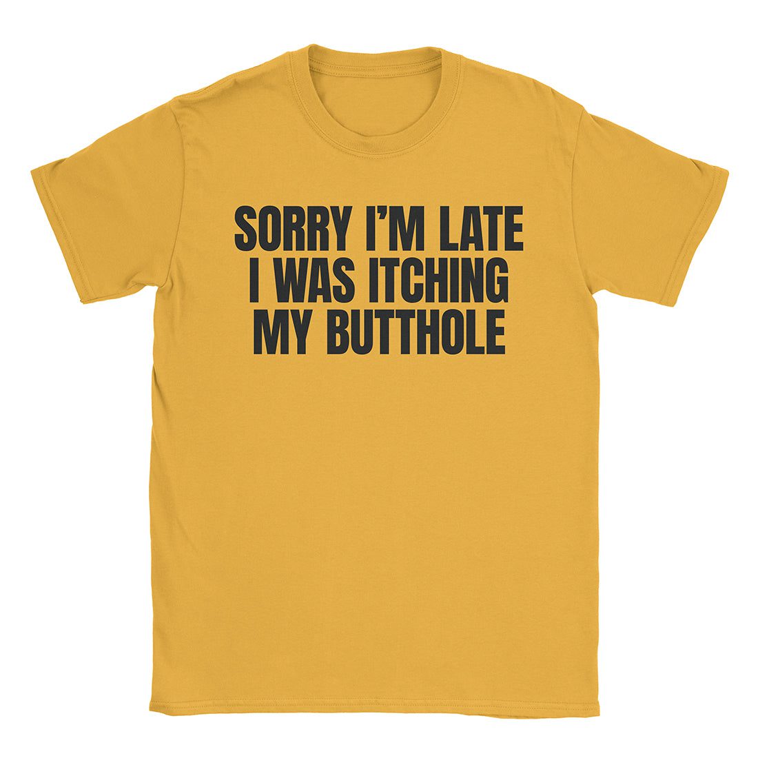 A-or-B-Tees T-Shirt Gold / S Butthole T-Shirt