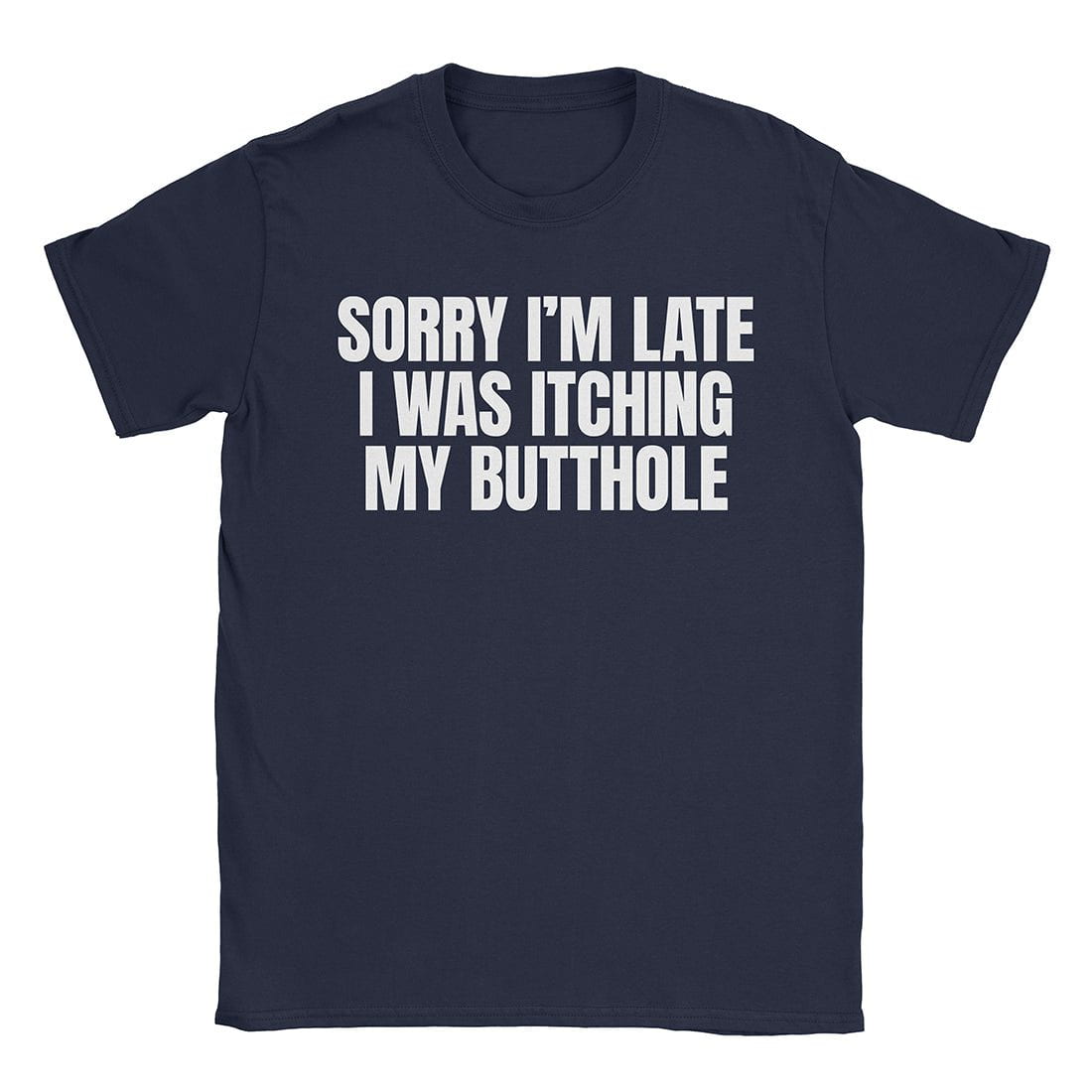 A-or-B-Tees T-Shirt Navy / S Butthole T-Shirt