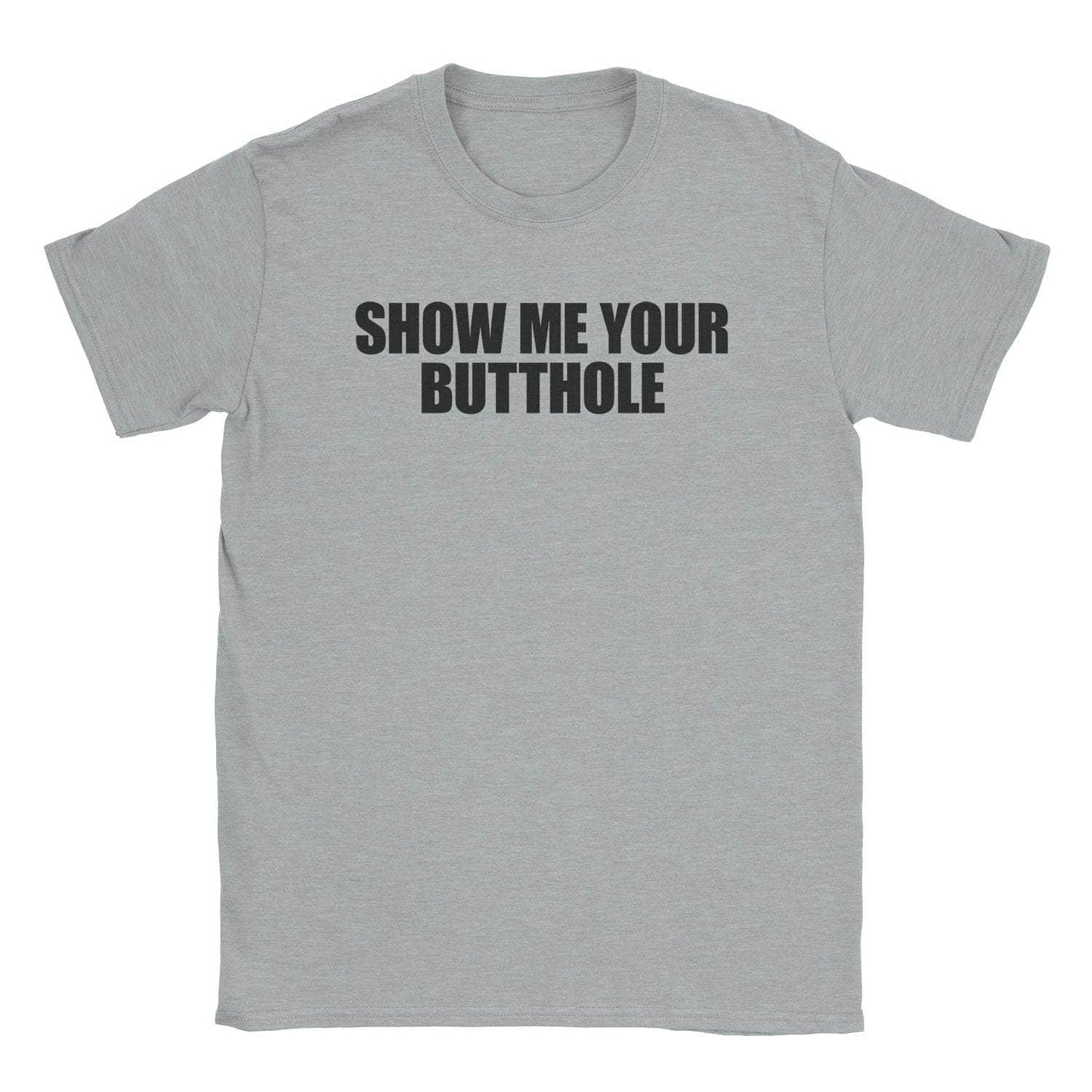 A-or-B-Tees T-Shirt Sport Grey / S Butthole T-Shirt