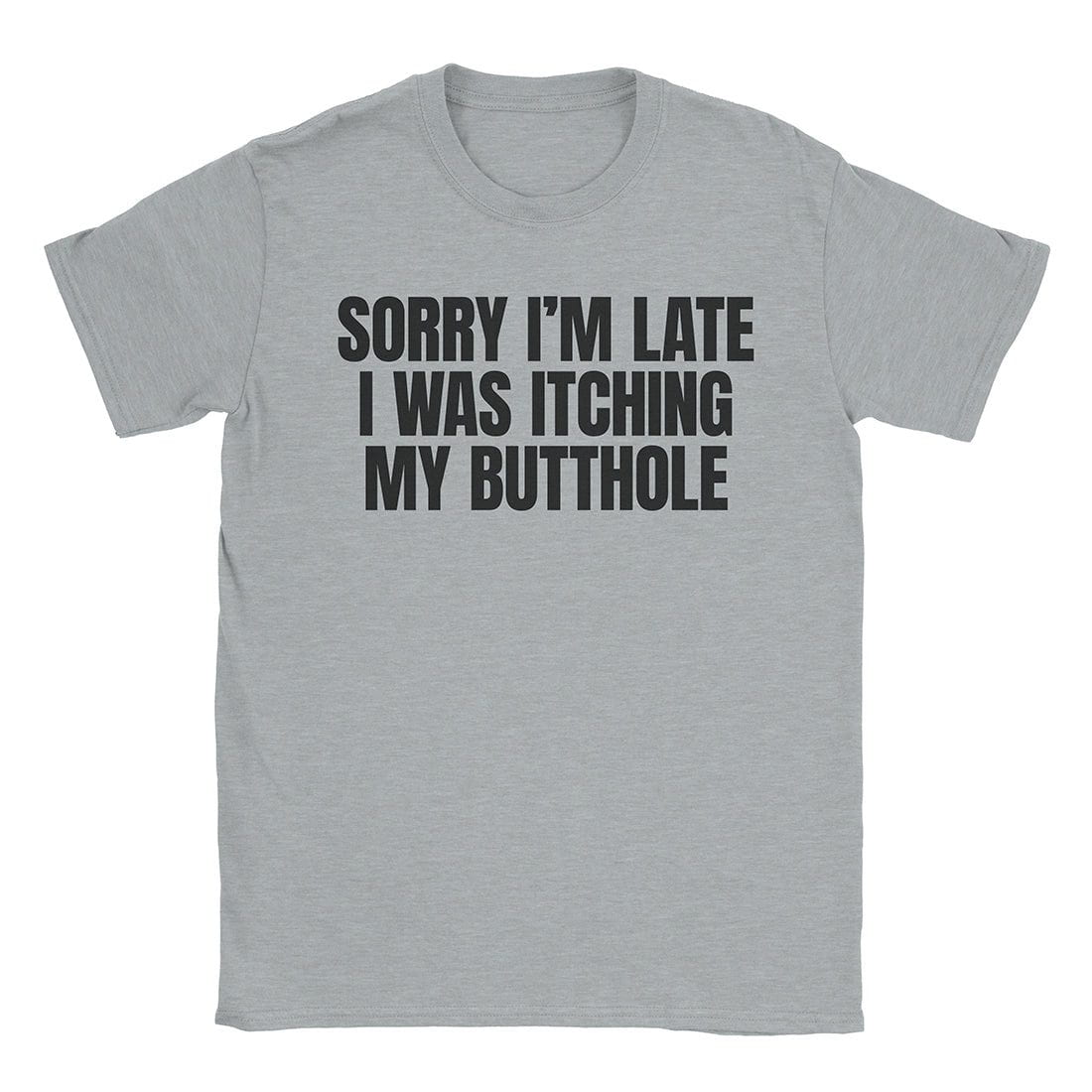 A-or-B-Tees T-Shirt Sport Grey / S Butthole T-Shirt