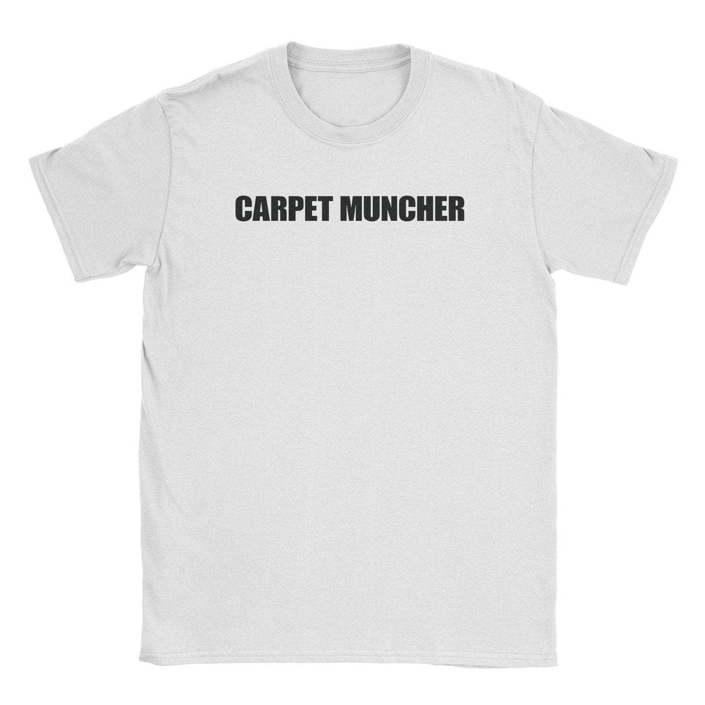 A-or-B-Tees T-Shirt White / S Carpet Muncher T-Shirt