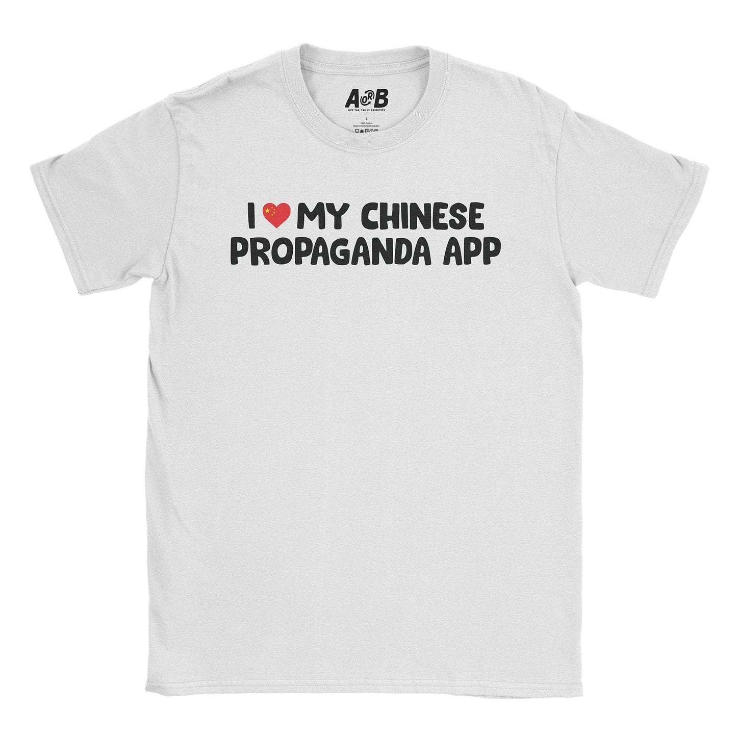 A-or-B-Tees T-Shirt White / S Chinese App T-Shirt