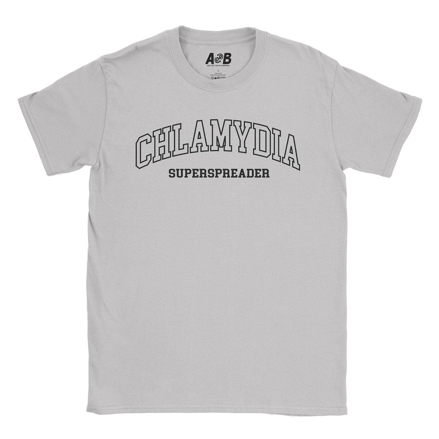 A-or-B-Tees T-Shirt Ice Grey / S Chlamydia T-Shirt