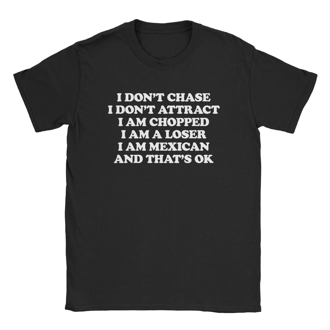 A-or-B-Tees T-Shirt Black / S Chopped Mexican T-Shirt