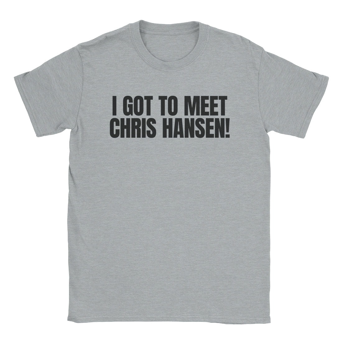 A-or-B-Tees T-Shirt Sport Grey / S Chris Hansen T-Shirt