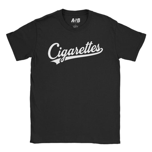 A-or-B-Tees T-Shirt Black / S Cigarettes T-Shirt
