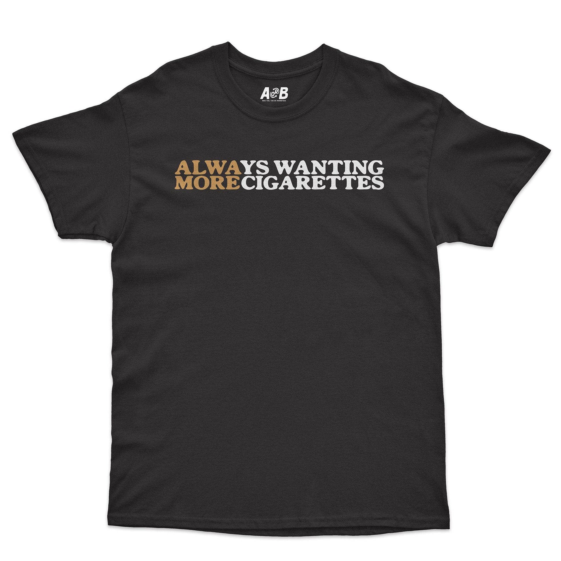 A-or-B-Tees T-Shirt Black / S Cigs T-Shirt