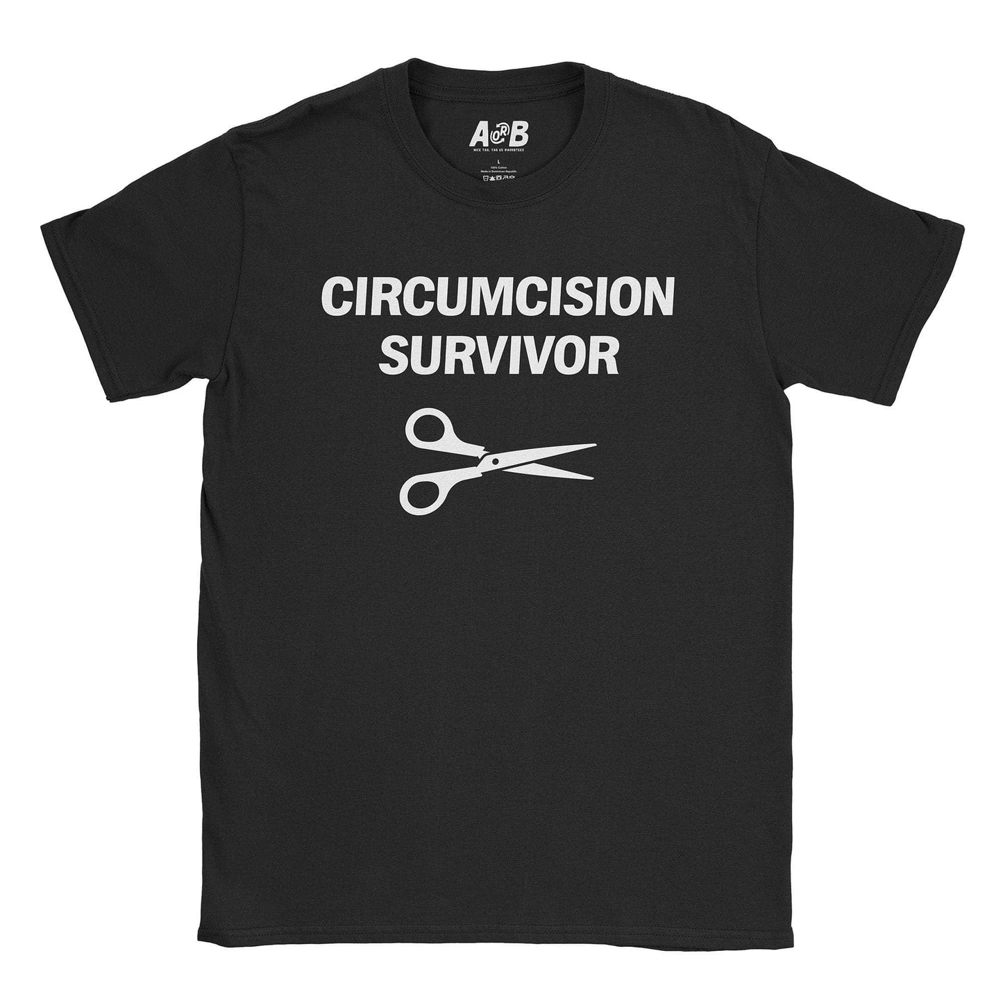 A-or-B-Tees T-Shirt Black / S Circumcision T-Shirt
