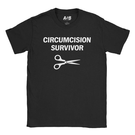 A-or-B-Tees T-Shirt Black / S Circumcision T-Shirt