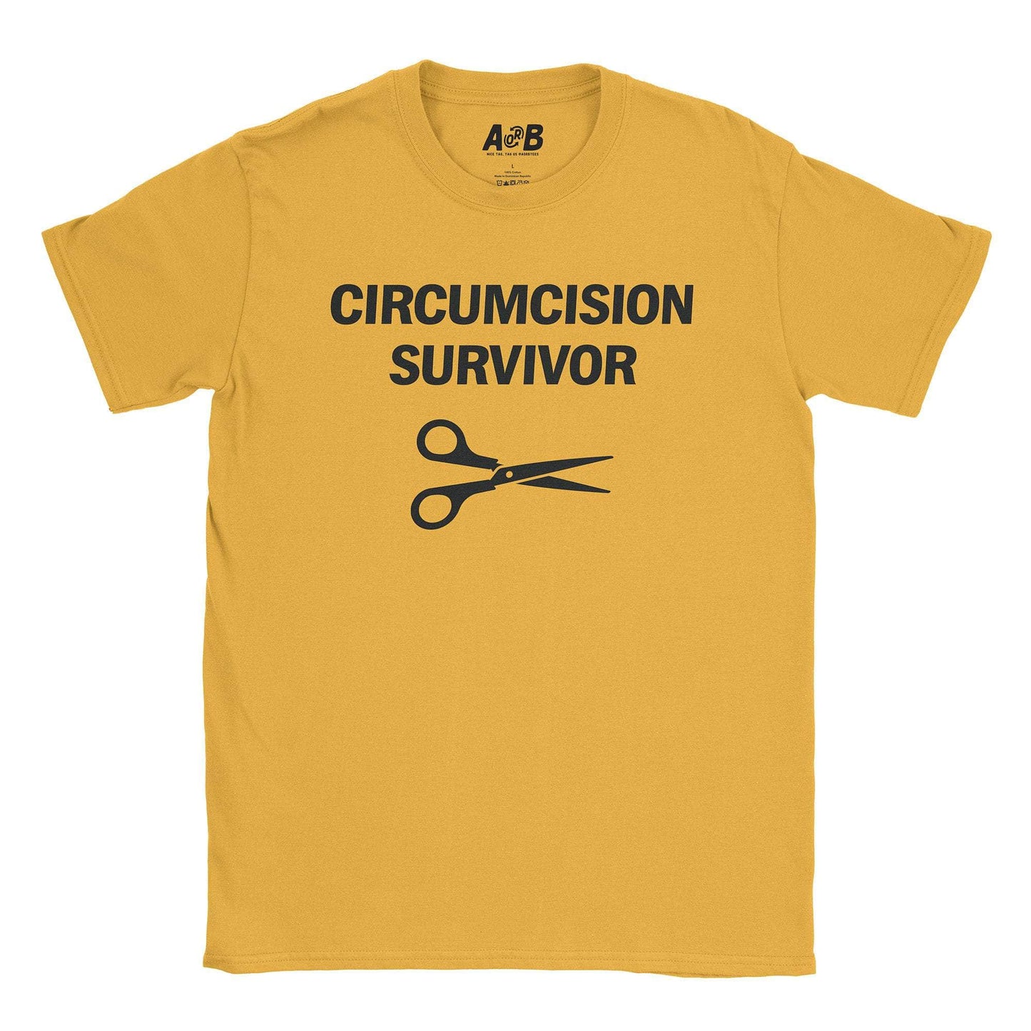 A-or-B-Tees T-Shirt Gold / S Circumcision T-Shirt