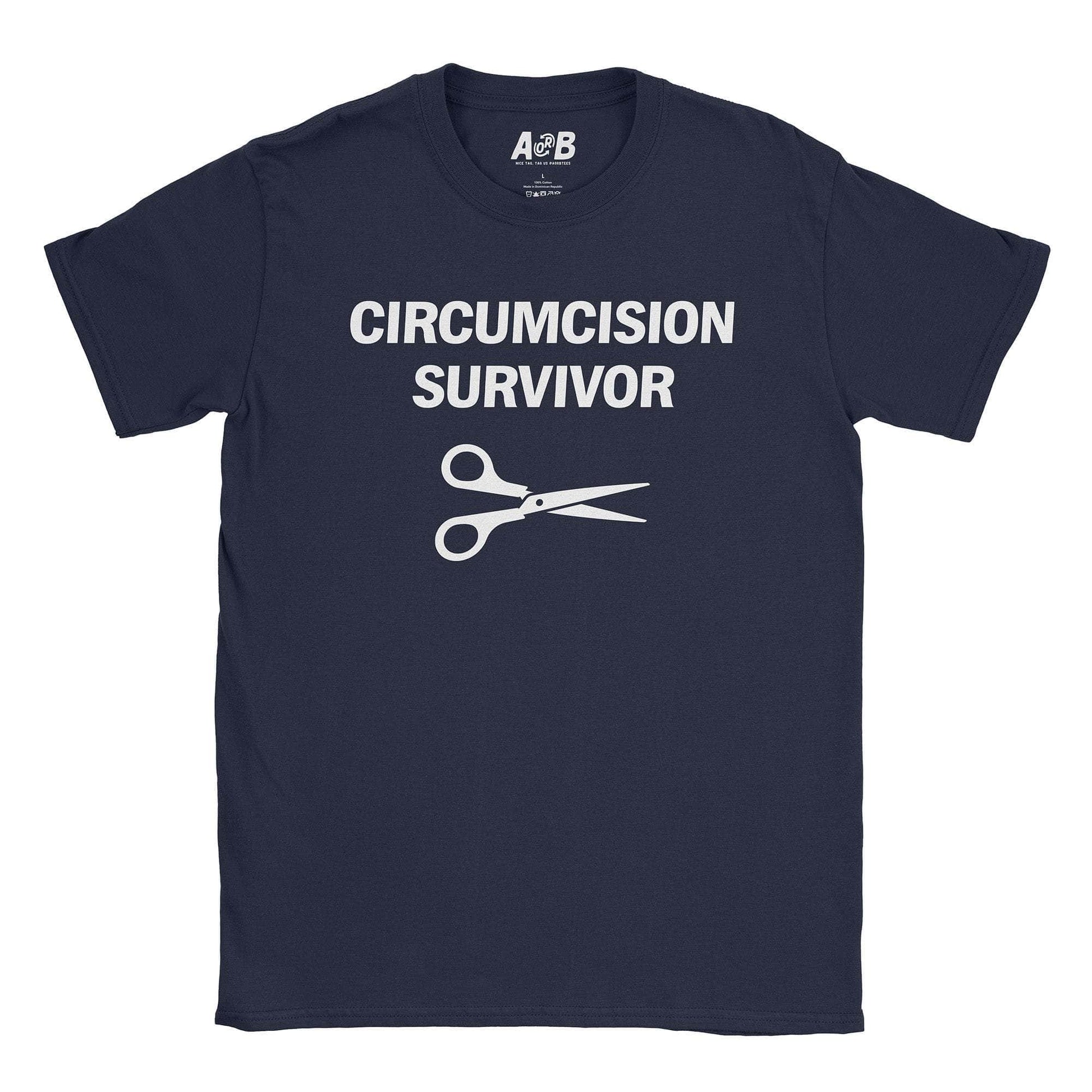 A-or-B-Tees T-Shirt Navy / S Circumcision T-Shirt