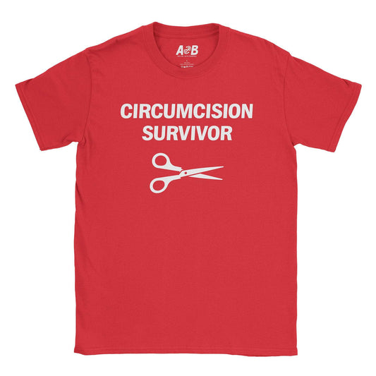 A-or-B-Tees T-Shirt Red / S Circumcision T-Shirt