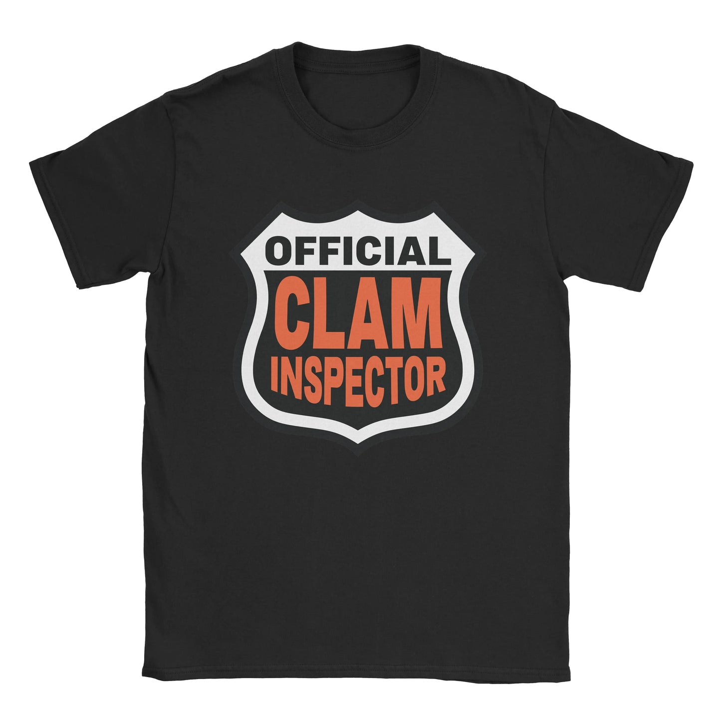 A-or-B-Tees T-Shirt Black / S Clam Inspector T-Shirt