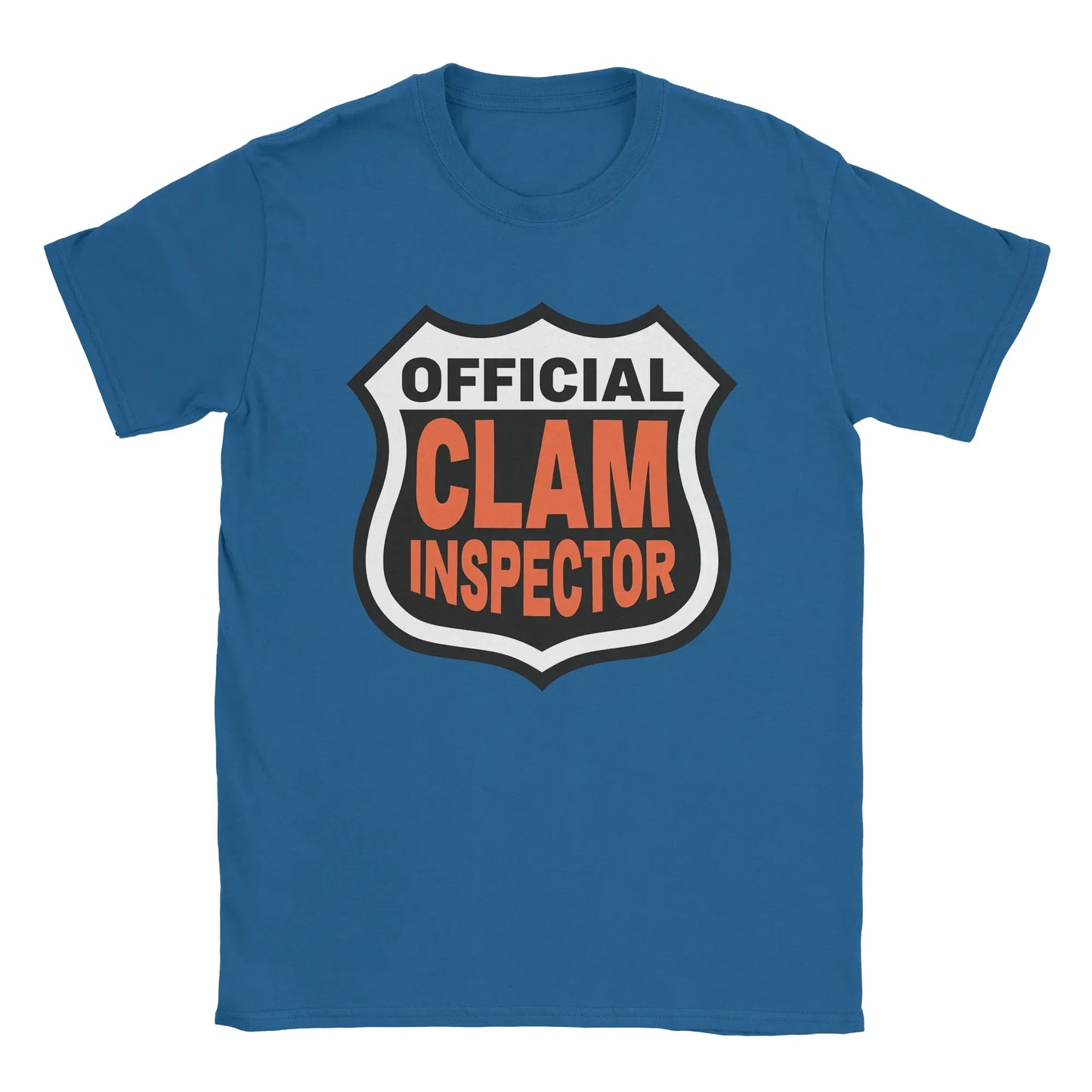 A-or-B-Tees T-Shirt Royal / S Clam Inspector T-Shirt