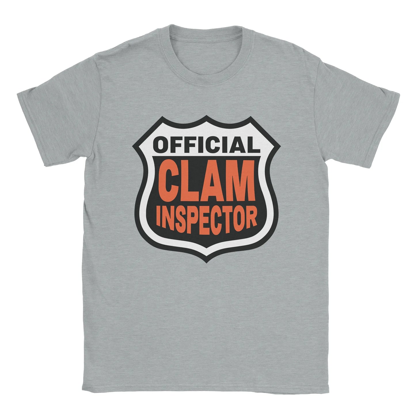 A-or-B-Tees T-Shirt Sport Grey / S Clam Inspector T-Shirt