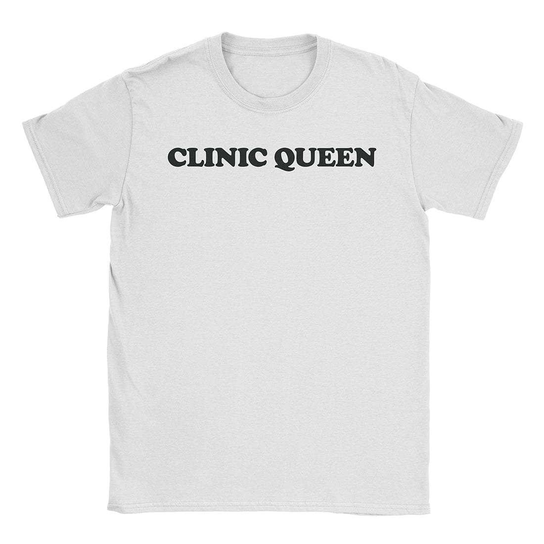 A-or-B-Tees T-Shirt White / S Clinic Queen T-Shirt