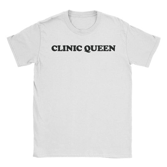 A-or-B-Tees T-Shirt White / S Clinic Queen T-Shirt