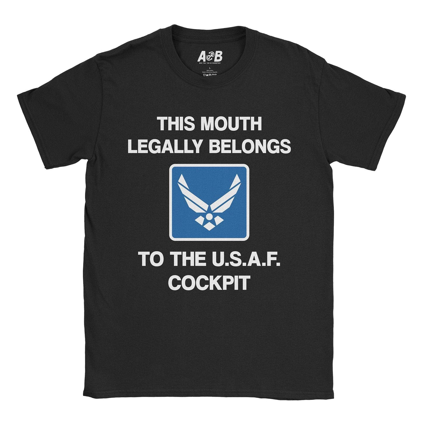 A-or-B-Tees T-Shirt Black / S Cockpit T-Shirt