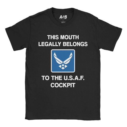 A-or-B-Tees T-Shirt Black / S Cockpit T-Shirt