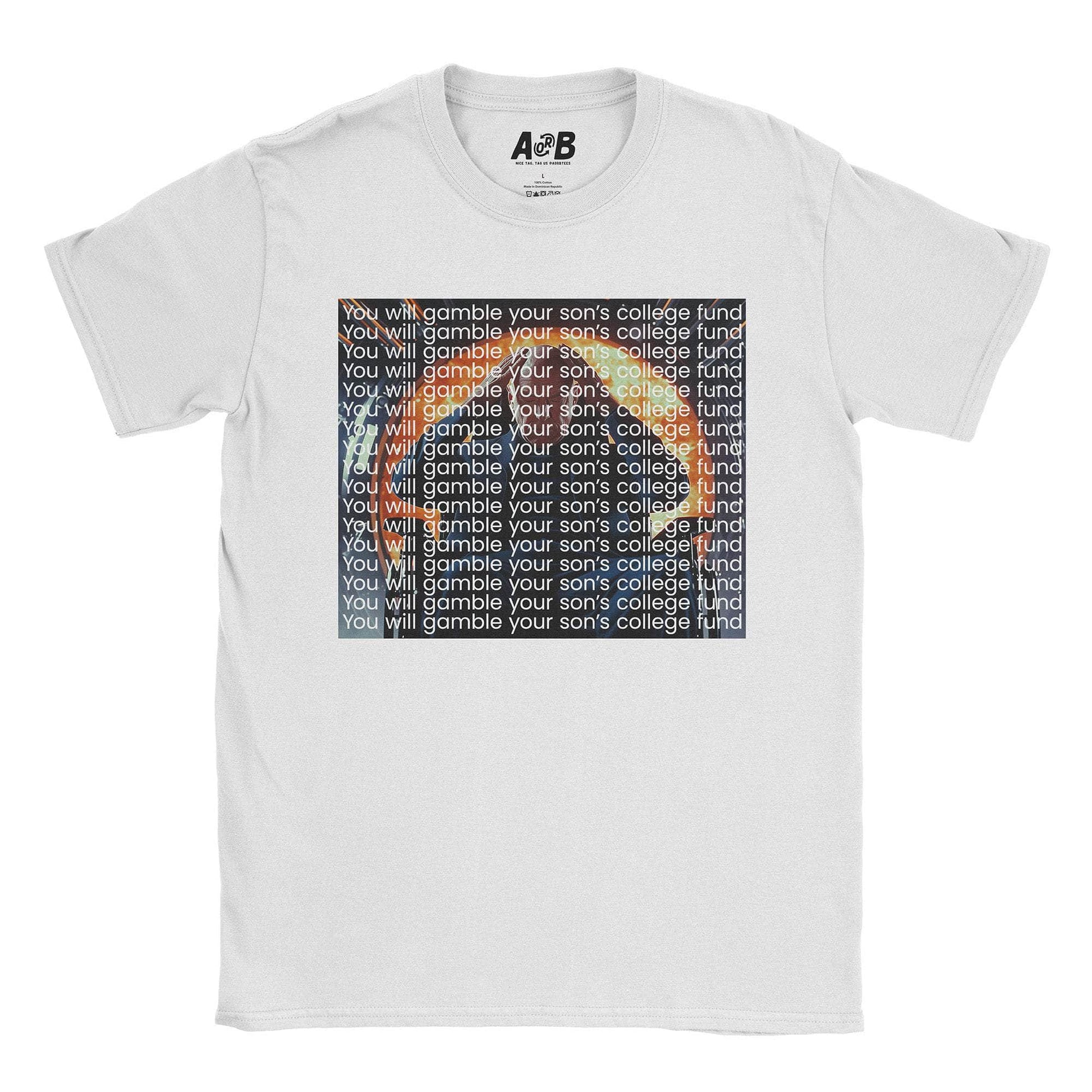 A-or-B-Tees T-Shirt White / S College Fund T-Shirt