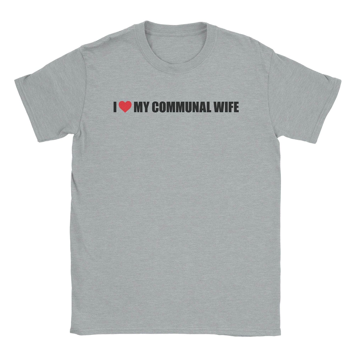 A-or-B-Tees T-Shirt Sport Grey / S Communal Wife T-Shirt