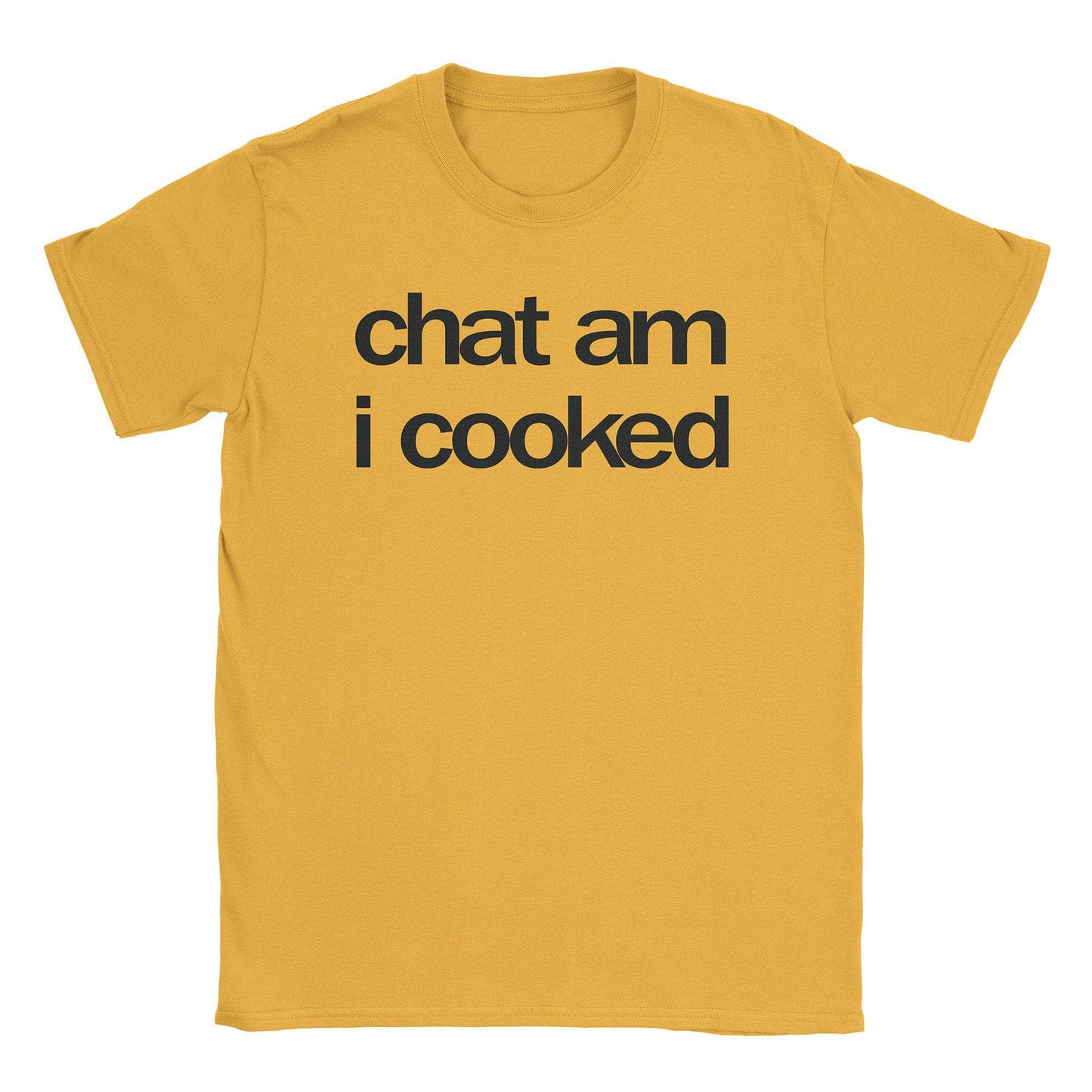 A-or-B-Tees T-Shirt Gold / S Cooked T-Shirt
