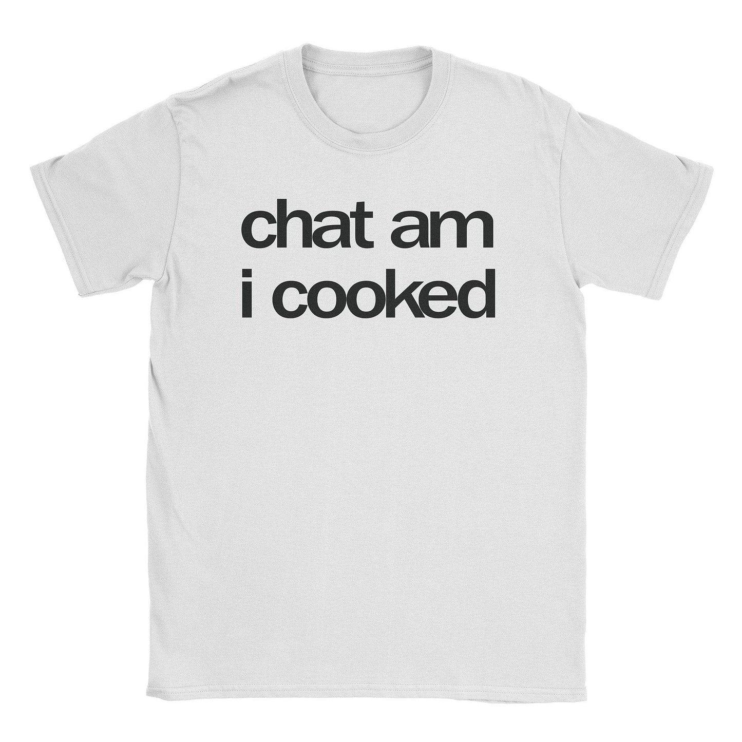 A-or-B-Tees T-Shirt White / S Cooked T-Shirt