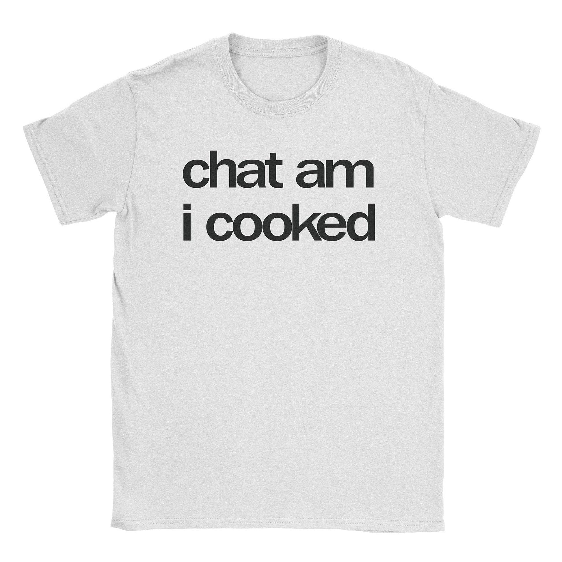 A-or-B-Tees T-Shirt White / S Cooked T-Shirt
