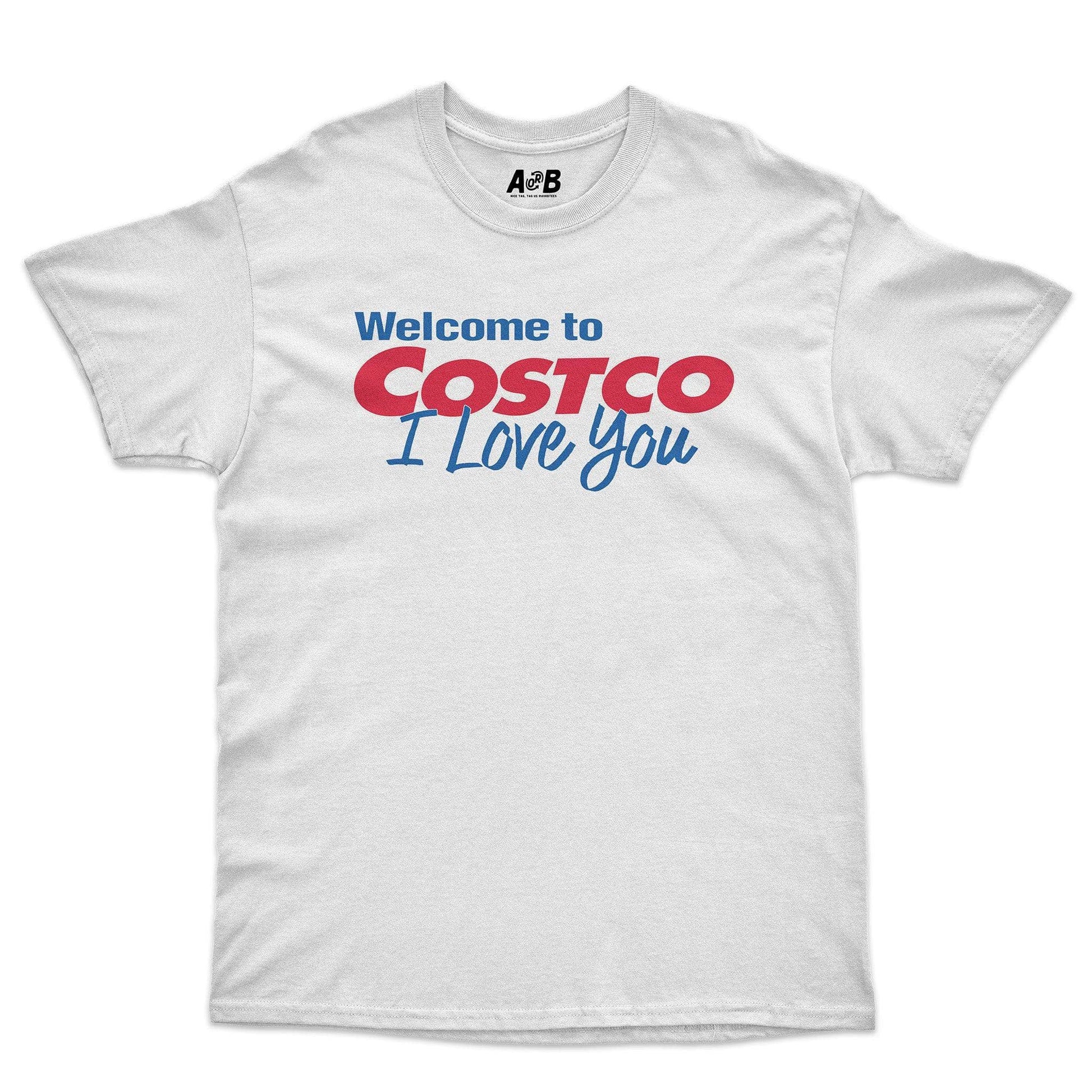 A-or-B-Tees T-Shirt White / S Costco Love T-Shirt