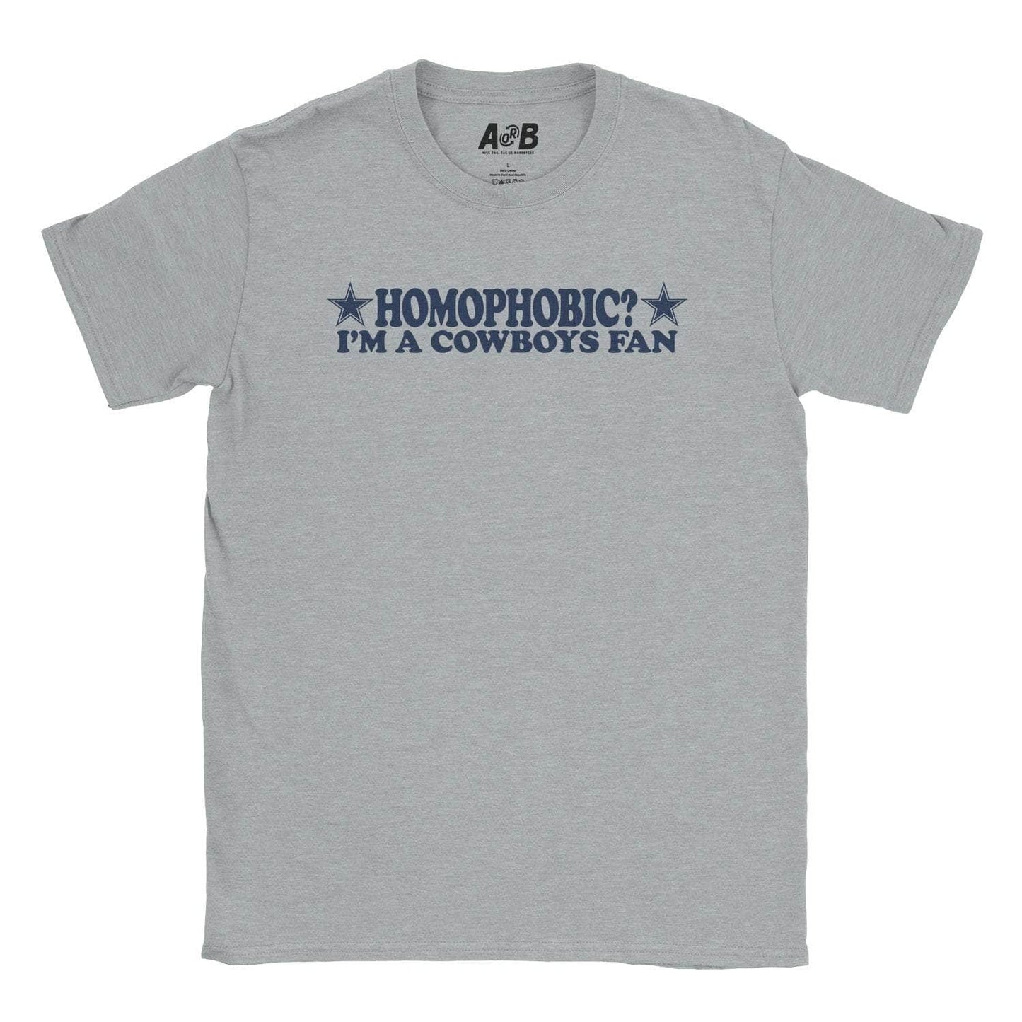 A-or-B-Tees T-Shirt Sport Grey / S Cowboys Fan T-Shirt