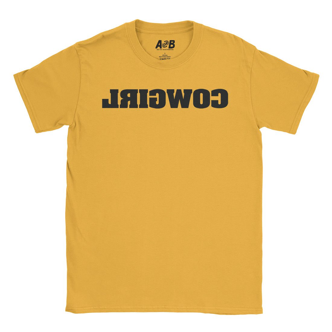 A-or-B-Tees T-Shirt Gold / S Cowgirl T-Shirt