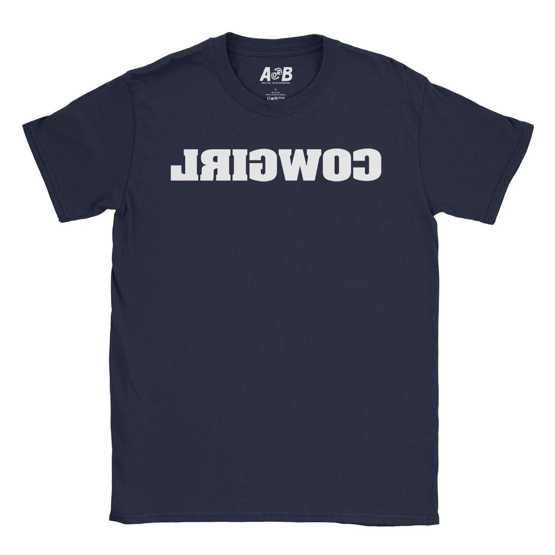 A-or-B-Tees T-Shirt Navy / S Cowgirl T-Shirt