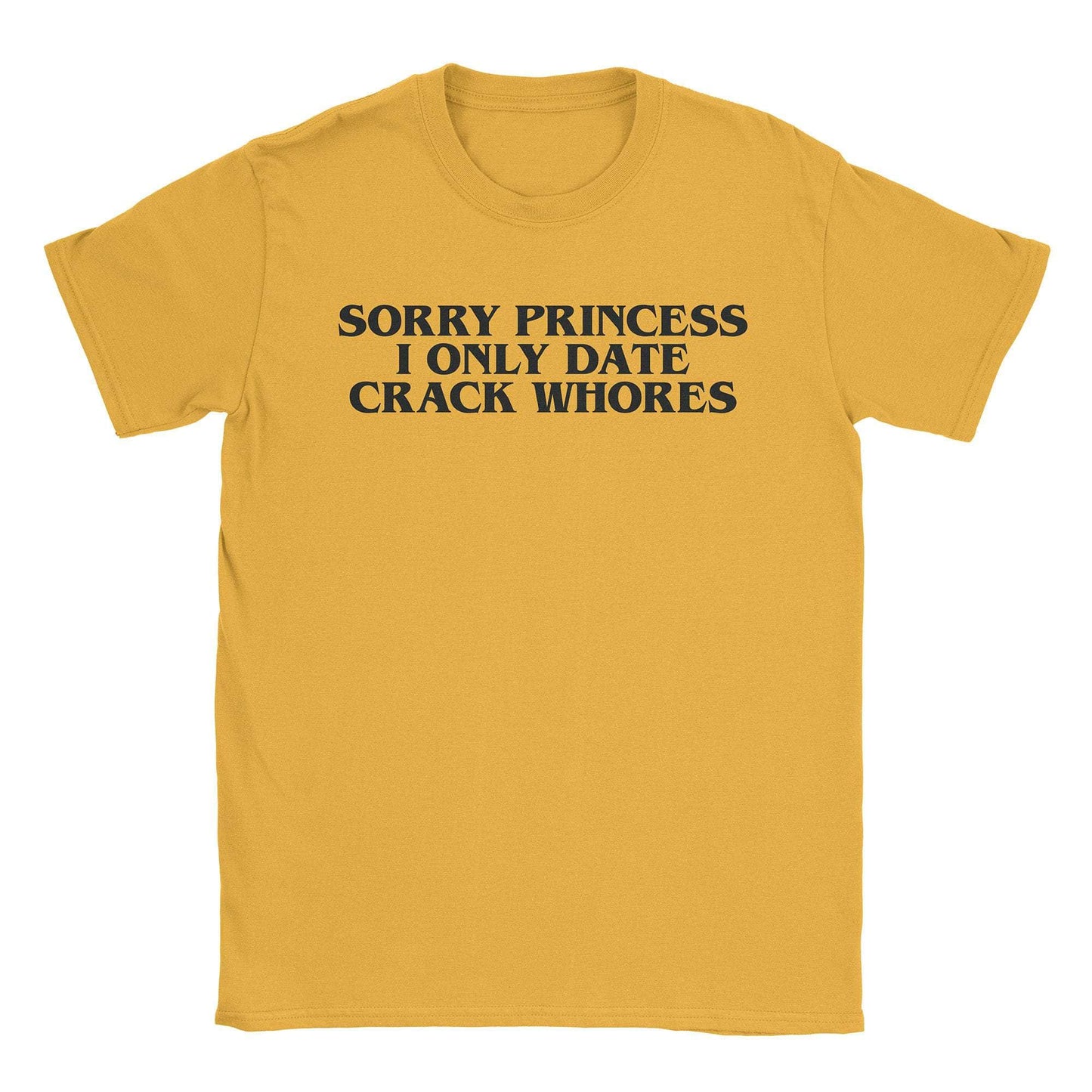 A-or-B-Tees T-Shirt Gold / S Crack Whores T-Shirt