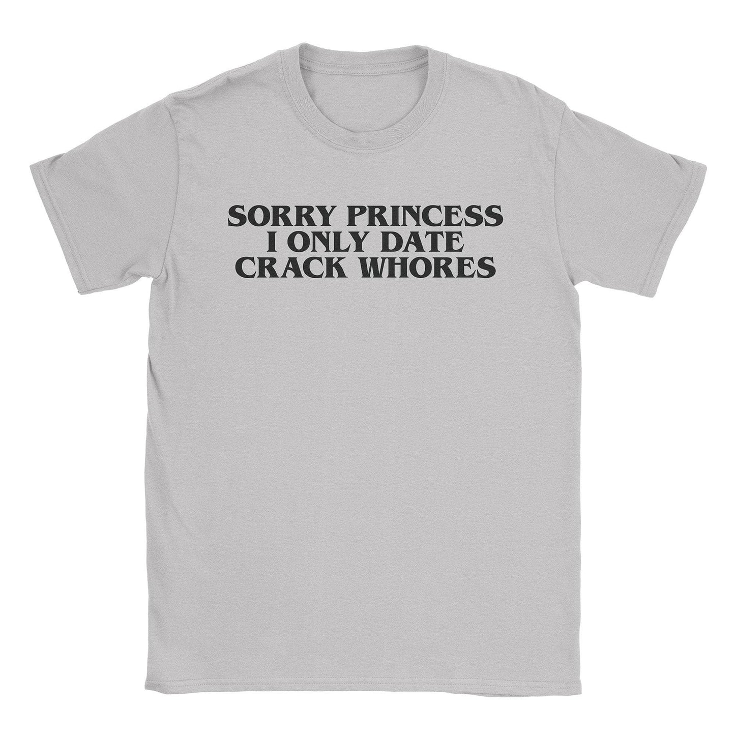 A-or-B-Tees T-Shirt Ice Grey / S Crack Whores T-Shirt