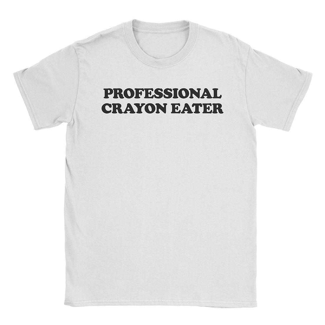 A-or-B-Tees T-Shirt White / S Crayon Eater T-Shirt
