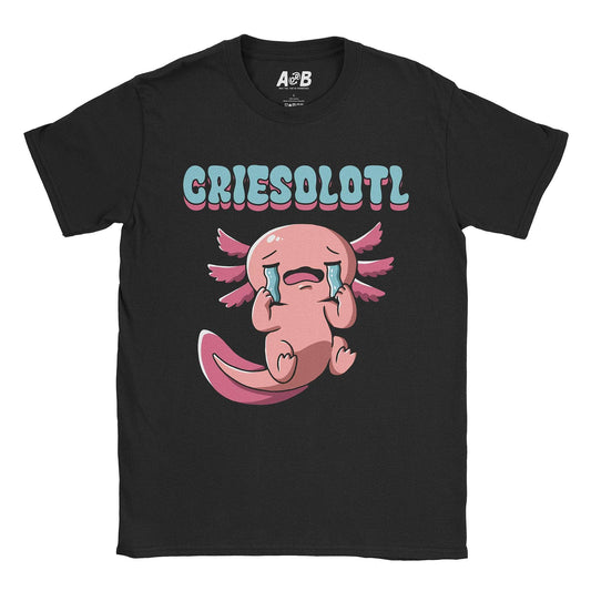 A-or-B-Tees T-Shirt Black / S Criesolotl T-Shirt