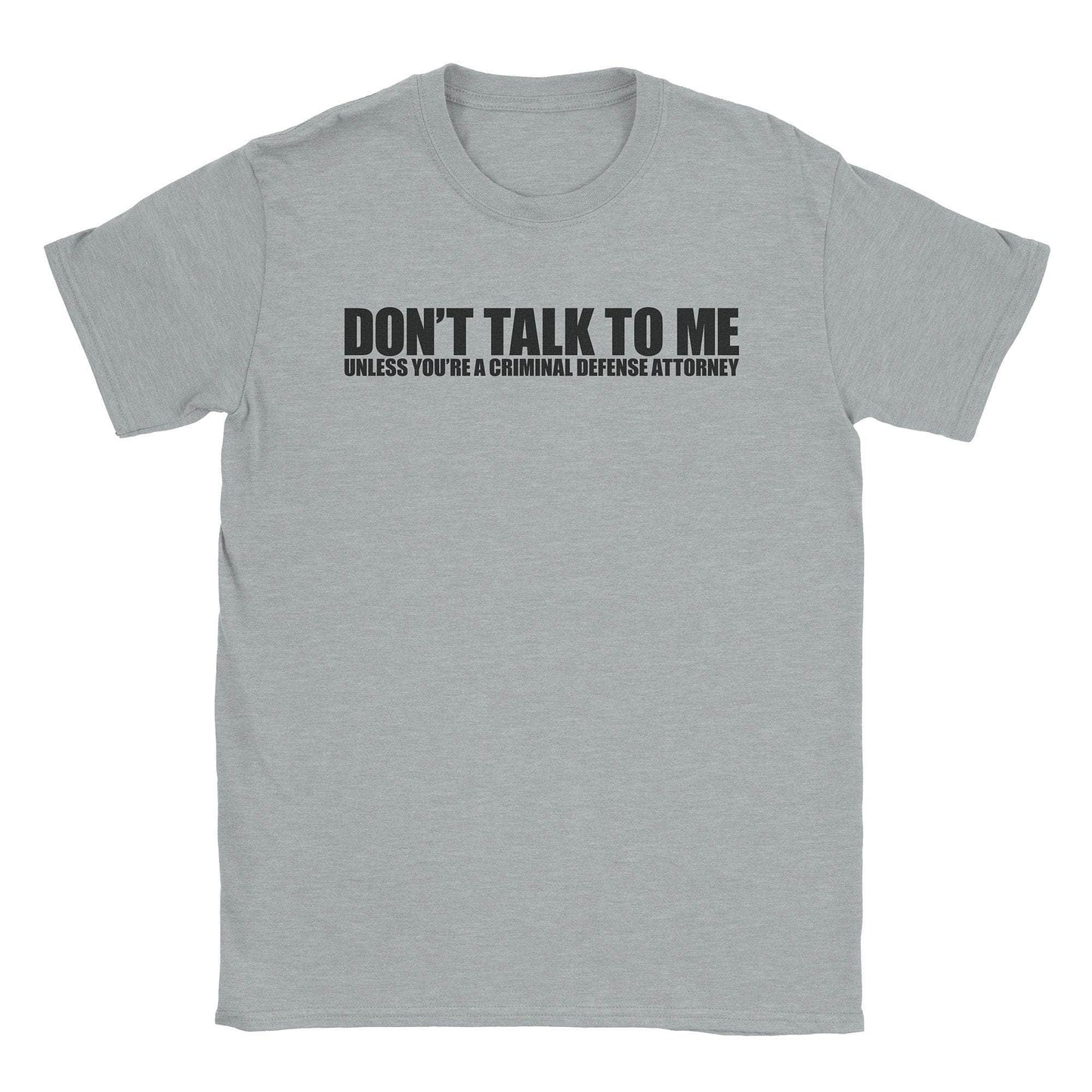 A-or-B-Tees T-Shirt Sport Grey / S Criminal T-Shirt