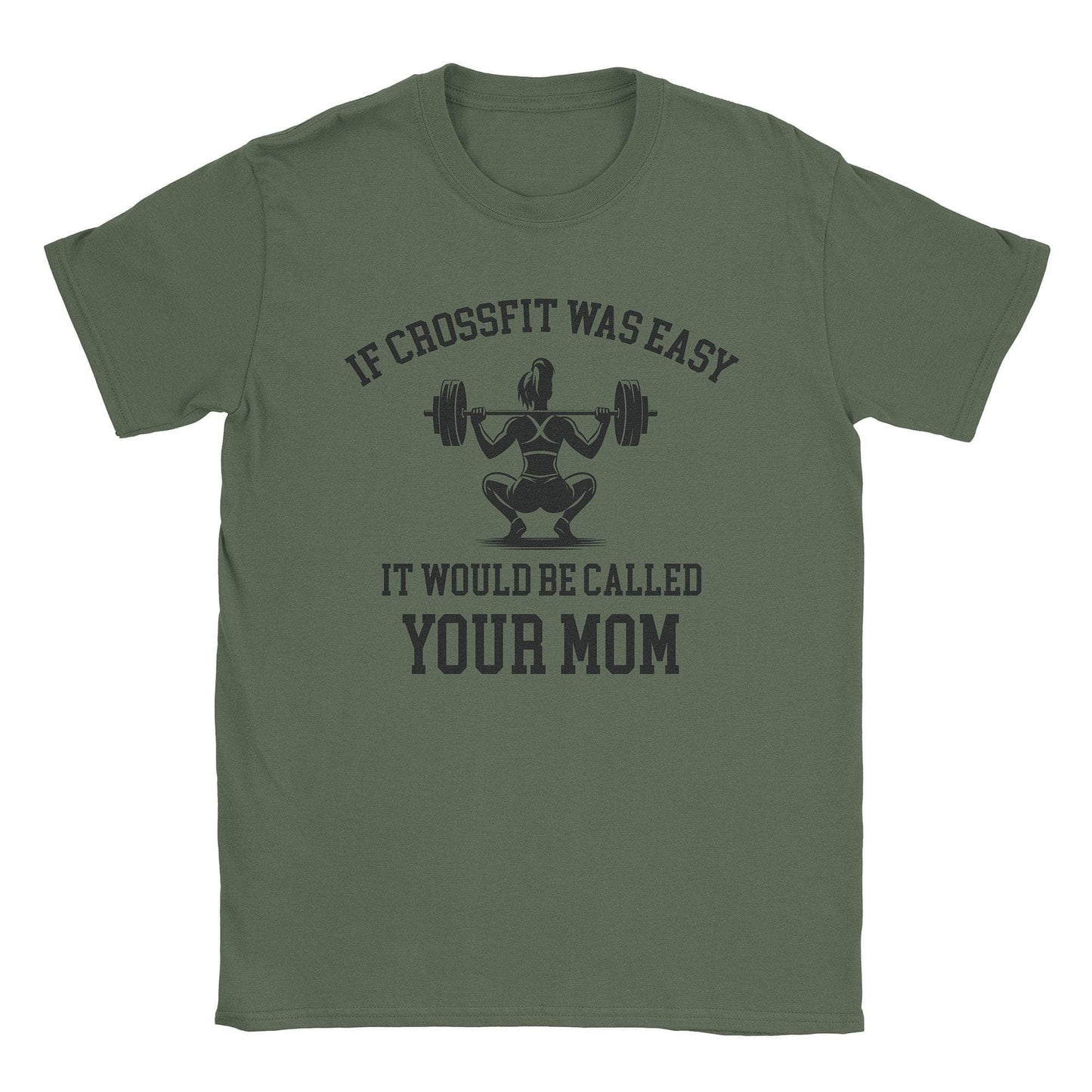 A-or-B-Tees T-Shirt Military Green / S Crossfit T-Shirt