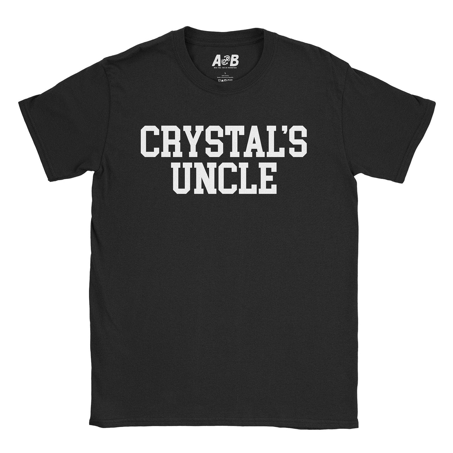 A-or-B-Tees T-Shirt Black / S Crystal's Uncle T-Shirt